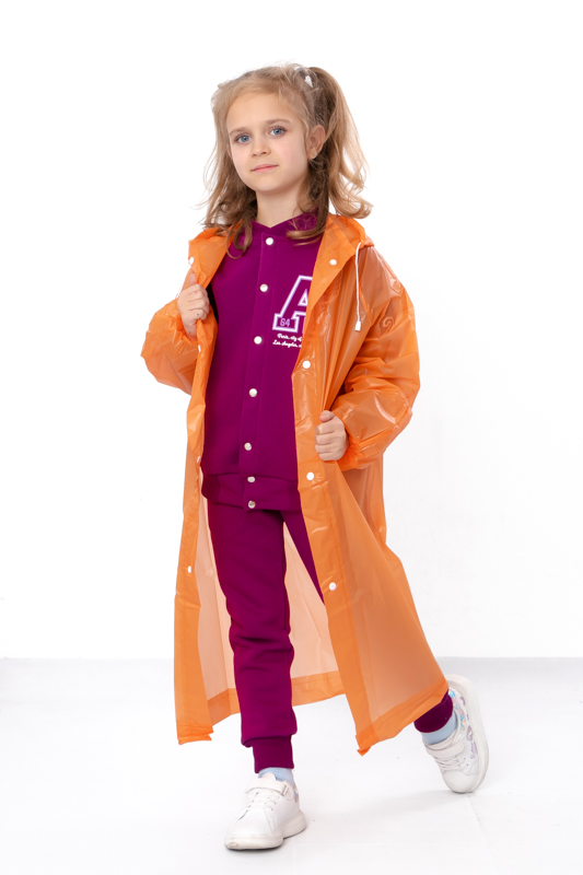 Дощовик дитячий з капюшоном